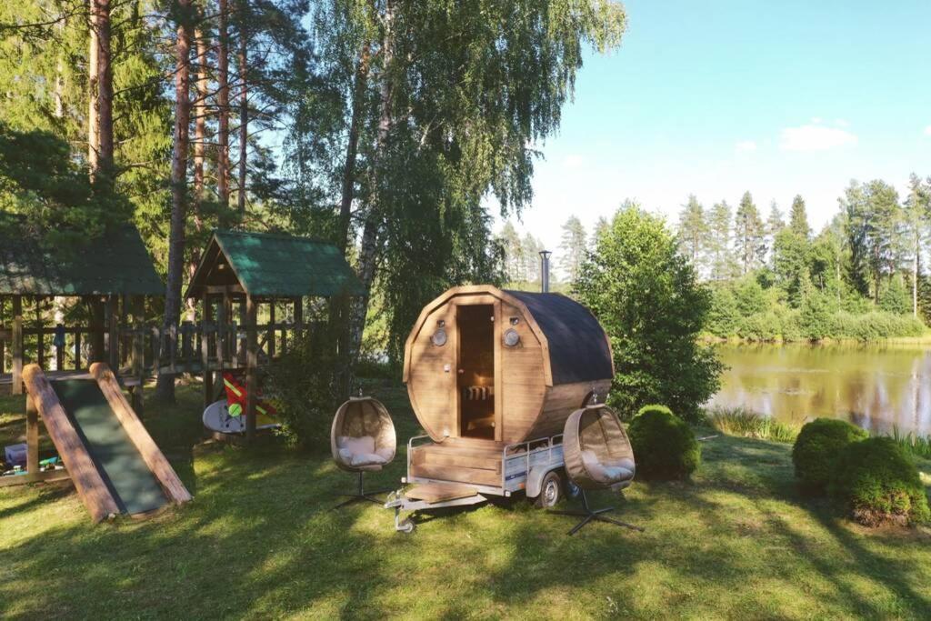 Dragon House In The Tree! Jacuzzi, Sauna ,Cinema,Heated Lici  Εξωτερικό φωτογραφία
