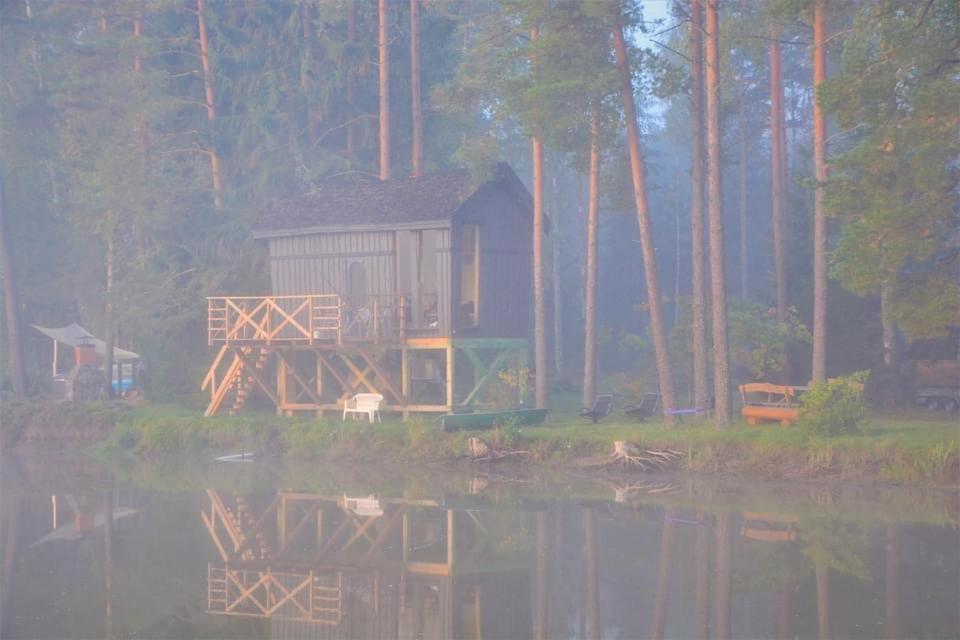 Dragon House In The Tree! Jacuzzi, Sauna ,Cinema,Heated Lici  Εξωτερικό φωτογραφία